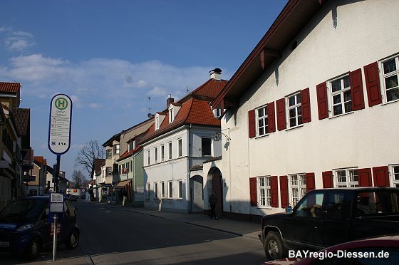 Dießener Bushaltestelle